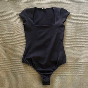 Free People black bodysuit, size: small